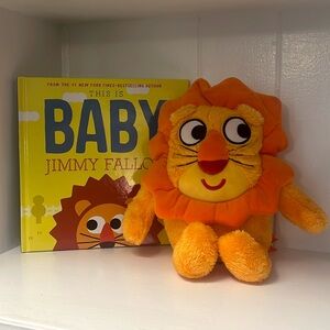 THIS IS BABY by Jimmy Fallon with matching plush animal